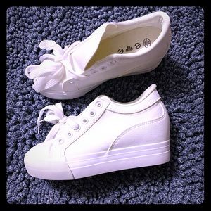 Size 5 Wedge Sneakers